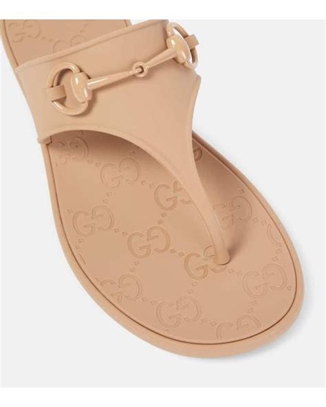 gucci horsebit thong|Gucci Minorca Horsebit Rubber Sandal (Women) .